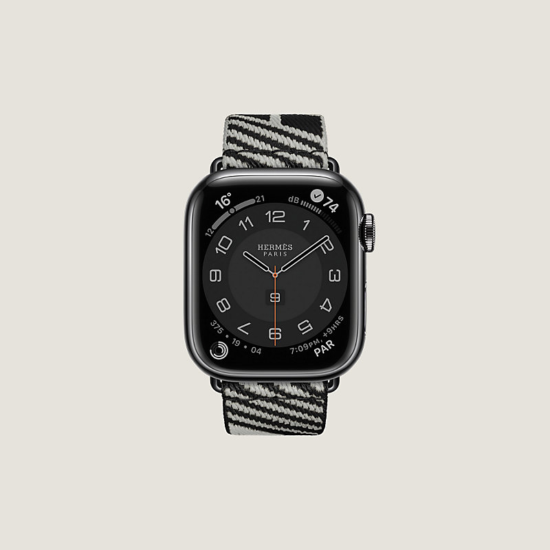 Band Apple Watch Hermes Single Tour 41 mm Jumping | Hermès